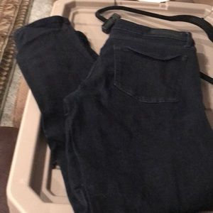 Calvin Klein dark black blue ultimate skinny jeans